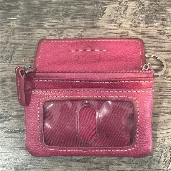 Fossil Pink Key & Card Holder Accessory - Picture 2 of 4